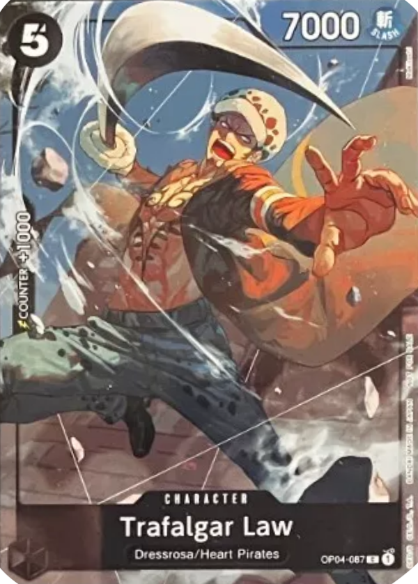 Trafalgar Law (OP04-087) (V.1) - Unnumbered Promos (Common) [UP-OP04-087]
