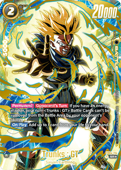 Trunks : GT (FB04-114) - Unnumbered Promos [Fusion World] (Super Rare) [FWUP-FB04-114]