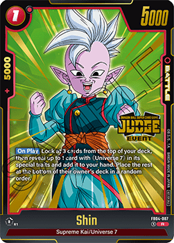 Shin (FB04-007) - Judge Promos [Fusion World] (Rare) [JPFW-FB04-007]