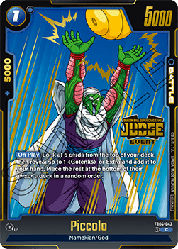 Piccolo (FB04-042) - Judge Promos [Fusion World] (Common) [JPFW-FB04-042]