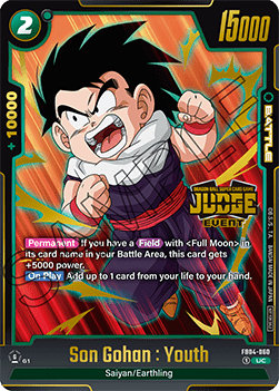 Son Gohan : Youth (FB04-060) - Judge Promos [Fusion World] (Uncommon) [JPFW-FB04-060]