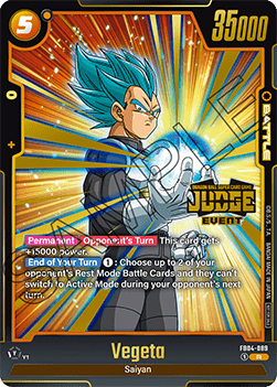 Vegeta (FB04-089) - Judge Promos [Fusion World] (Rare) [JPFW-FB04-089]