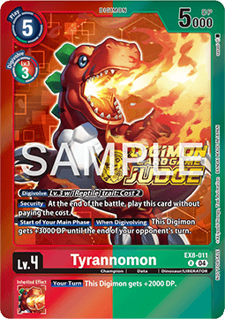 Tyrannomon (EX8-011) - Judge Promos (Alternative Art) [JP-EX8-011]