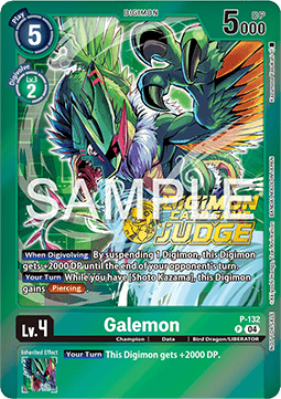 Galemon (P-132) - Judge Promos (Alternative Art) [JP-P-132]