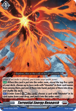 Torrential Energy Research  (V.1 - Promo) - D-Promos (Promo) [D-PR-733]