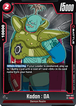 Kadan : DA (FB05-002) - New Adventure [Fusion World] (Uncommon) [FB05-002]