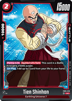 Tien Shinhan (FB05-010) - New Adventure [Fusion World] (Uncommon) [FB05-010]