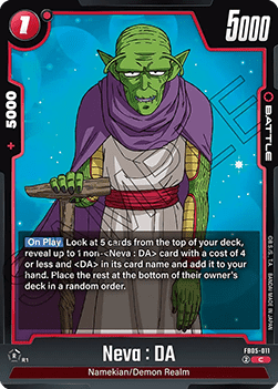 Neva : DA (FB05-011) - New Adventure [Fusion World] (Common) [FB05-011]