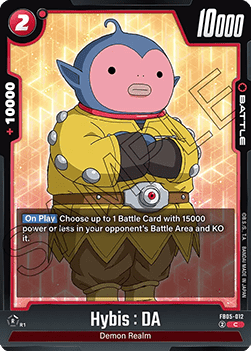 Hybis : DA (FB05-012) - New Adventure [Fusion World] (Common) [FB05-012]