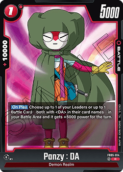 Panzy : DA (FB05-014) - New Adventure [Fusion World] (Common) [FB05-014]