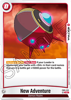 New Adventure (FB05-022) - New Adventure [Fusion World] (Uncommon) [FB05-022]