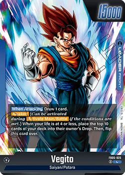 Vegito // Vegito (FB05-025)  (V.1 - Leader) - New Adventure [Fusion World] (Leader) [FB05-025]