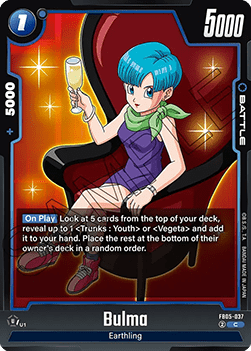 Bulma (FB05-037) - New Adventure [Fusion World] (Common) [FB05-037]