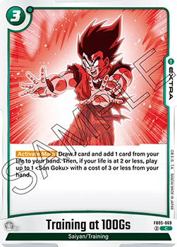 Training at 100Gs (FB05-069) - New Adventure [Fusion World] (Common) [FB05-069]