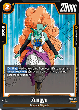 Zangya (FB05-076) - New Adventure [Fusion World] (Rare) [FB05-076]