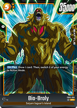 Bio-Broly (FB05-084)  (V.1 - Super Rare) - New Adventure [Fusion World] (Super Rare) [FB05-084]