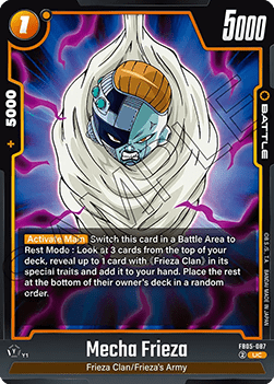 Mecha Frieza (FB05-087) - New Adventure [Fusion World] (Uncommon) [FB05-087]