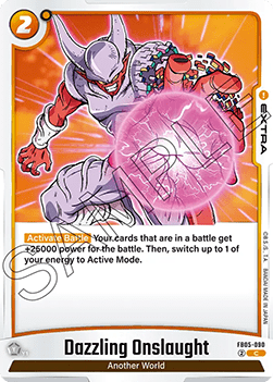 Dazzling Onslaught (FB05-090) - New Adventure [Fusion World] (Common) [FB05-090]