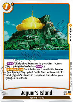 Jaguar's Island (FB05-092) - New Adventure [Fusion World] (Uncommon) [FB05-092]