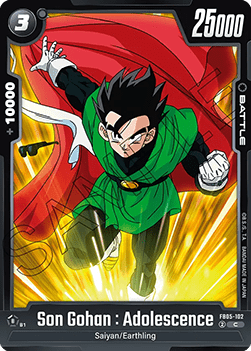 Son Gohan : Adolescence (FB05-102) - New Adventure [Fusion World] (Common) [FB05-102]