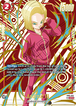 Android 18 (FB01-014) - New Adventure [Fusion World] (Special Rare) [FB05-FB01-014]