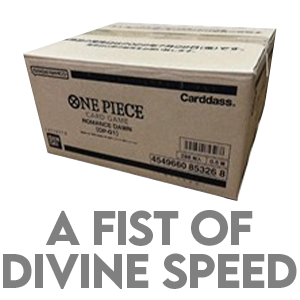 A Fist of Divine Speed Booster Box Case (12x Booster Box) - A Fist of Divine Speed