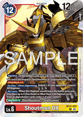 Shoutmon DX (BT21-027) - World Convergence (Rare) [BT-21-027]