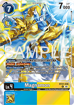 Magnamon (BT21-036) - World Convergence (Rare) [BT-21-036]