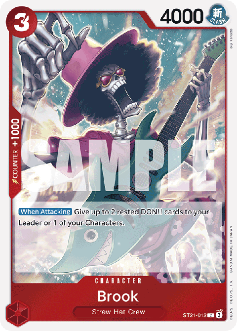 Brook (ST21-012) (V.1) - Starter Deck: EX Gear 5 (Common) [ST-21-012]