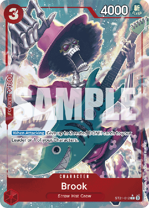 Brook (ST21-012) (V.2) - Starter Deck: EX Gear 5 (Alternate Art) [ST-21-012]