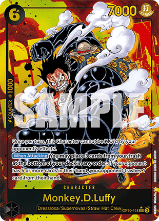 Monkey.D.Luffy (OP10-118) (V.2) - Royal Blood (Alternate Art) [OP10-118]
