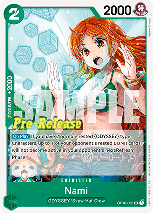 Nami (OP10-033) - Promos: Royal Blood (Uncommon) [OP10P-033]