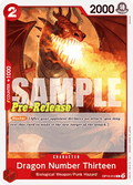 Dragon Number Thirteen (OP10-012) - Promos: Royal Blood (Common) [OP10P-012]