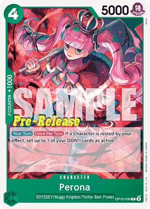 Perona (OP10-036) - Promos: Royal Blood (Common) [OP10P-036]