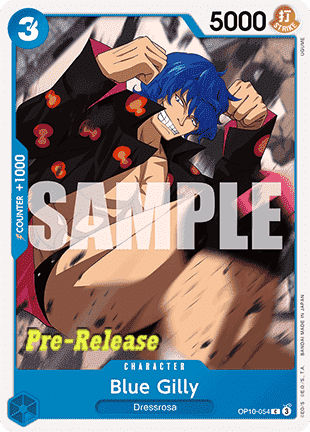 Blue Gilly (OP10-054) - Promos: Royal Blood (Common) [OP10P-054]