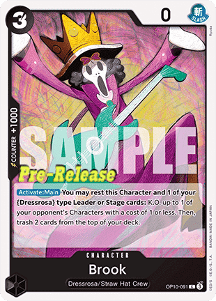 Brook (OP10-091) - Promos: Royal Blood (Common) [OP10P-091]