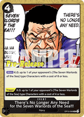 There's No Longer Any Need for the Seven Warlords of the Sea!!! (OP10-096) - Promos: Royal Blood (Uncommon) [OP10P-096]