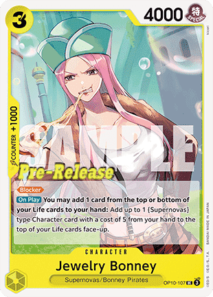 Jewelry Bonney (OP10-107) - Promos: Royal Blood (Uncommon) [OP10P-107]