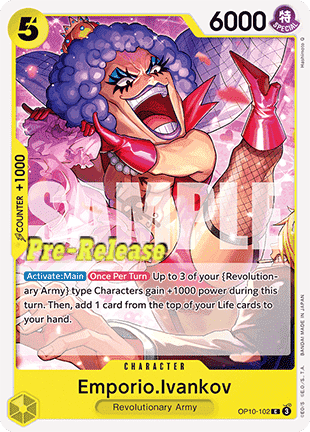 Emporio.Ivankov (OP10-102) - Promos: Royal Blood (Common) [OP10P-102]