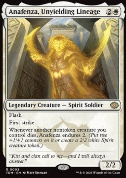 Anafenza, Unyielding Lineage - Tarkir: Dragonstorm (Rare) [TDM-2]