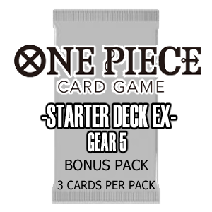 Starter Deck EX: "Gear 5" Bonus Pack Booster - Starter Deck: EX Gear 5