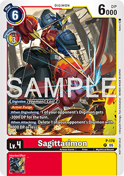 Sagittarimon (P-178) - Promos (Promo) [P-178]
