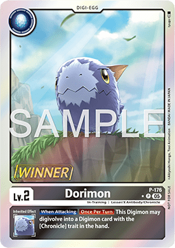 Dorimon (P-176) - Official Tournament Pack Events (Alternative Art) [OTPE-P-176]