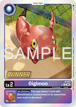 Gigimon (P-177) - Official Tournament Pack Events (Alternative Art) [OTPE-P-177]
