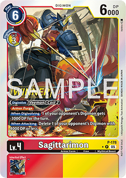 Sagittarimon (P-178) - Official Tournament Pack Events (Alternative Art) [OTPE-P-178]