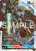 Examon (X Antibody) (BT21-052) (V.1) - World Convergence (Super Rare) [BT-21-052]