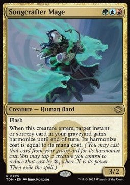 Songcrafter Mage - Tarkir: Dragonstorm (Rare) [TDM-225]