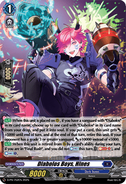 Diabolos Boys, Hines  (V.2 - Promo) - D-Promos (Promo) [D-PR-752]