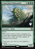 Craterhoof Behemoth (V.2) - Tarkir: Dragonstorm: Promos (Mythic) [PTDM-138]