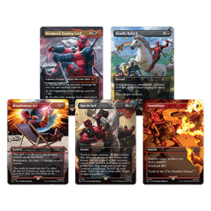 Secret Lair Drop Series: Marvel Superdrop: Secret Lair x Marvel's Deadpool Set - Secret Lair Drop Series: Marvel Superdrop (Special)